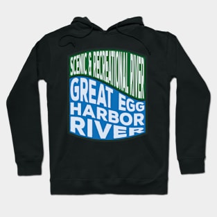 Great Egg Harbor River National Scenic and Recreational River Wave Hoodie